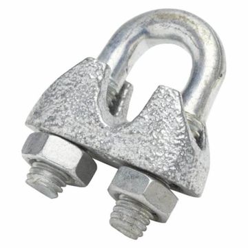 Зажим для стал. канатов, оцинкованный