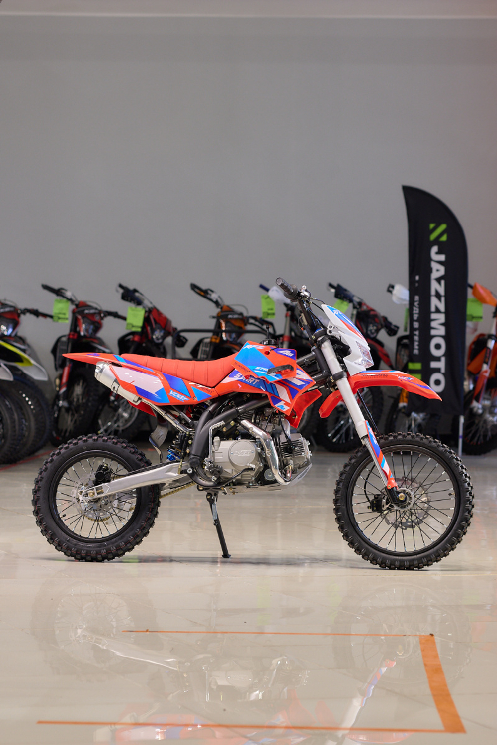 Питбайк Apollo RFZ START 125LE 17/14 Красный