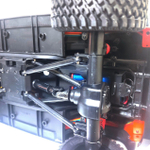 Радиоуправляемый внедорожник MN MODEL Jeep Wrangler RTR 4WD масштаб 1:12 2.4G - MN-128 ORANGE