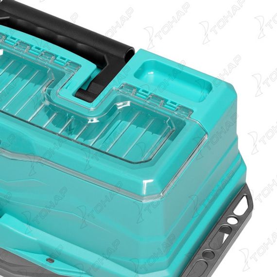 Ящик для снастей NISUS Tackle Box трехполочный бирюзовый (N-TB-3-Т)