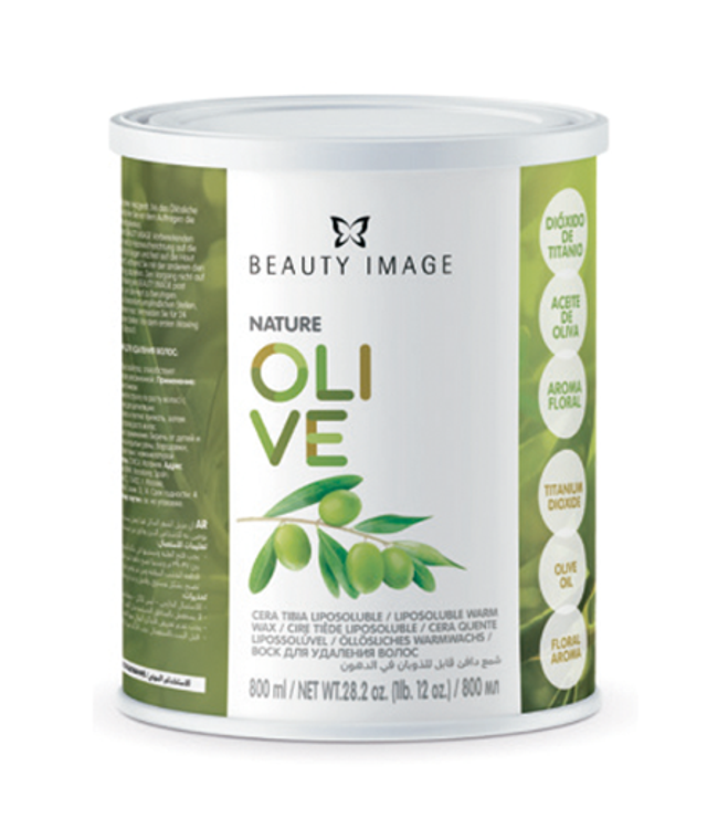 Воск в банке - Оливковый