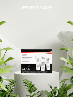 Дорожный набор для восстановления кожи Environmental Discovery Kit M.A.D Skincare