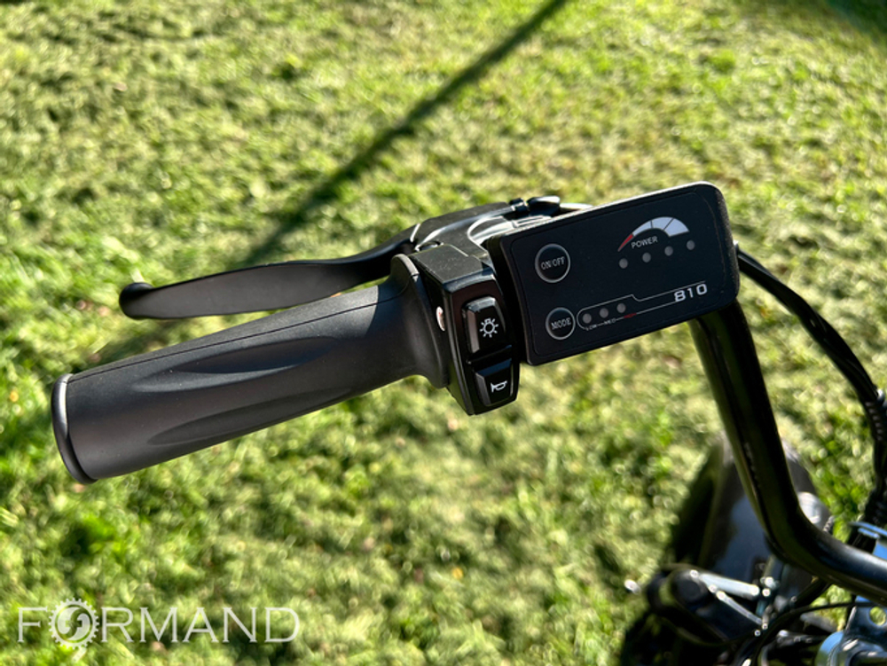 Электрический трицикл фэтбайк GreenCamel Трайк-F20 (500W 12Ah), Красный