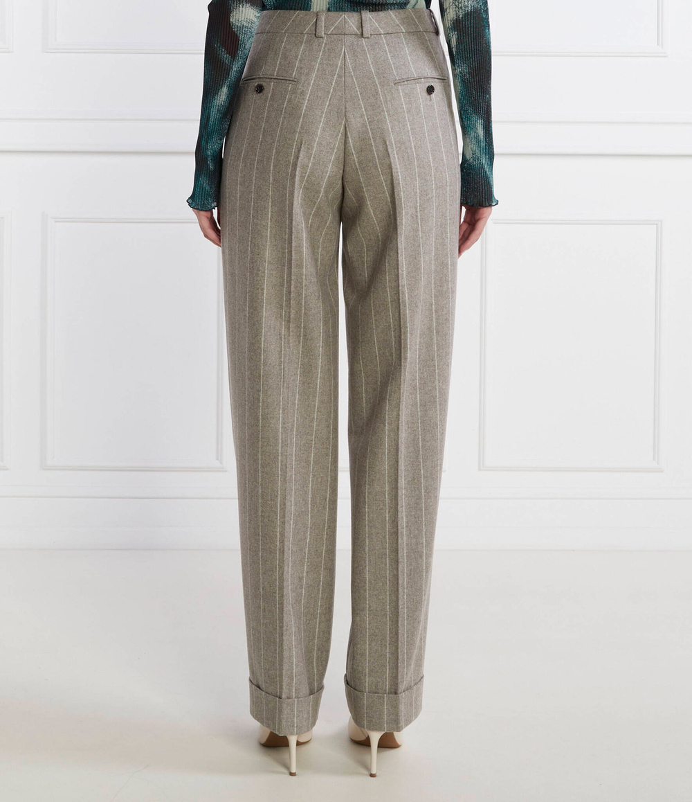 Хлопковые штаны Taleco BOSS BLACK - серый(50510124)