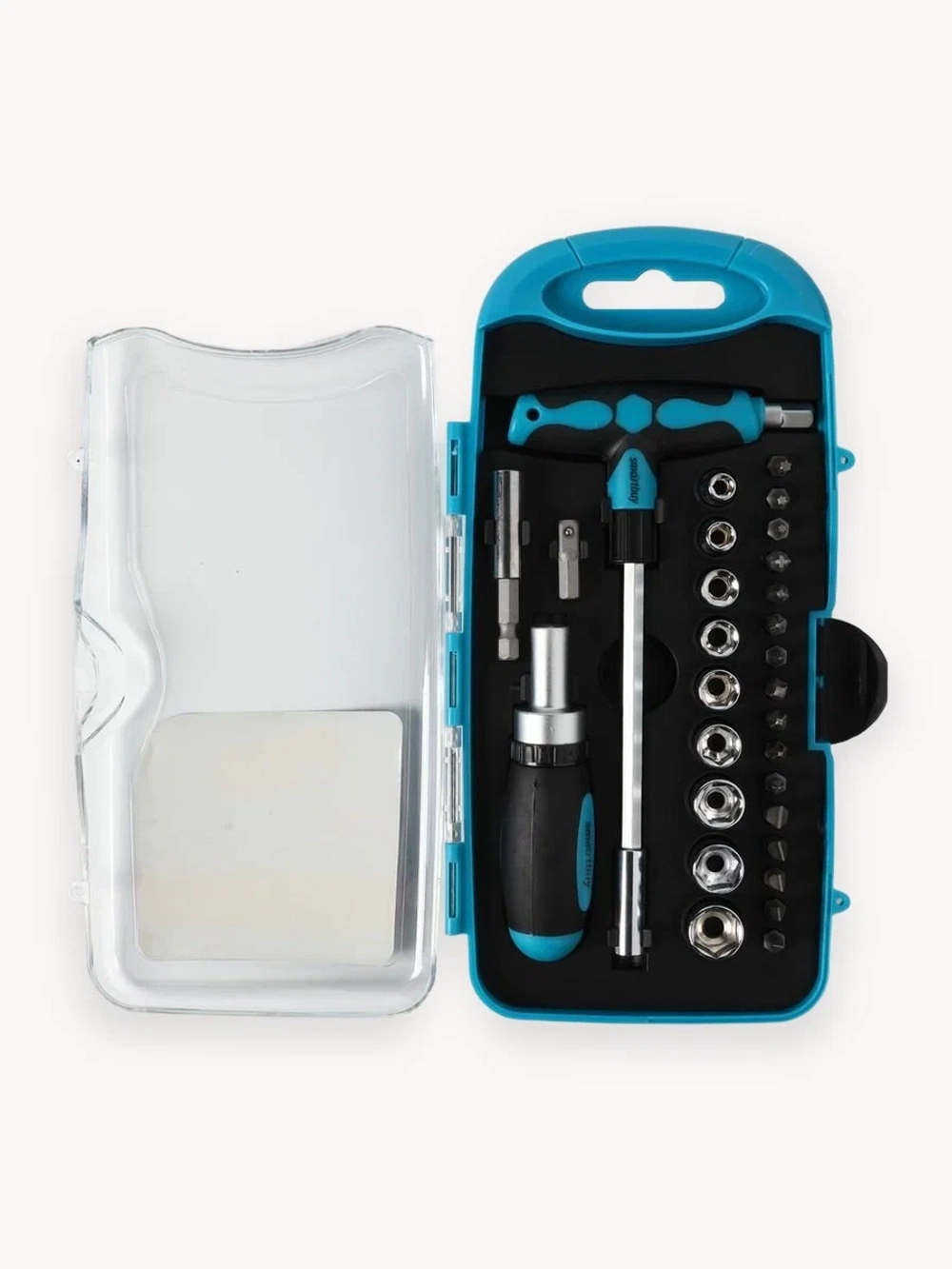 Набор отверток, 29 инструментов, в кейсе, хромованадиевая сталь