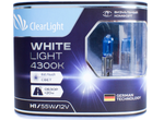 ClearLight H1 Лампа галогеновая автомобильная White Light 4300К 60Вт, 2 шт.