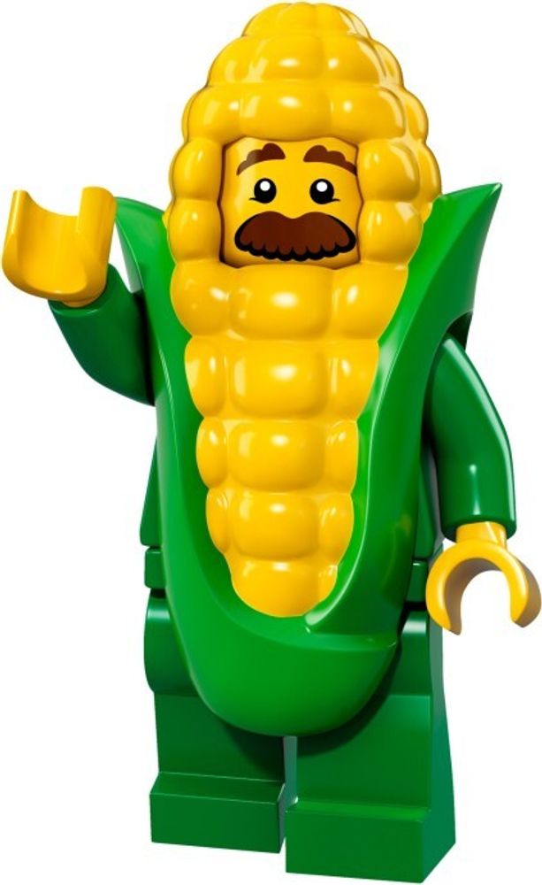Минифигурка LEGO    71018 - 4  Костюм кукурузы