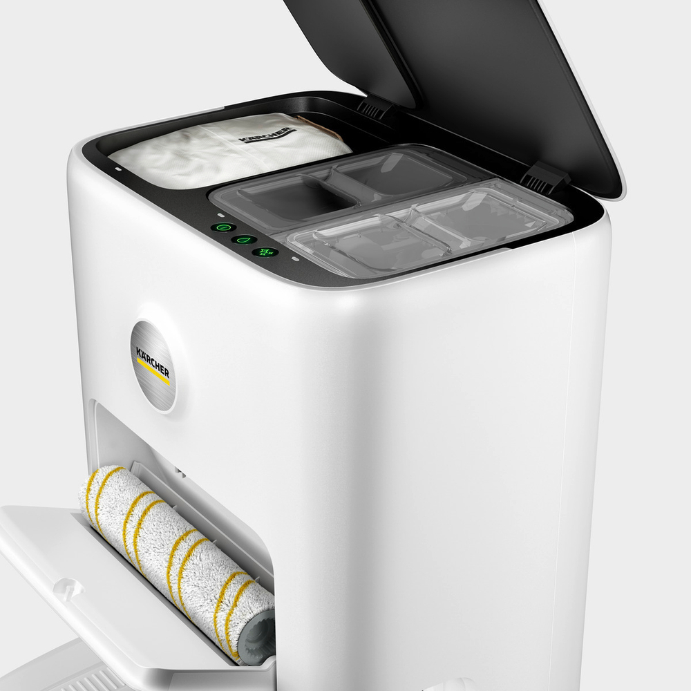 Pобот-пылесос для влажной уборки с роликовой щеткой RVF 7 Comfort