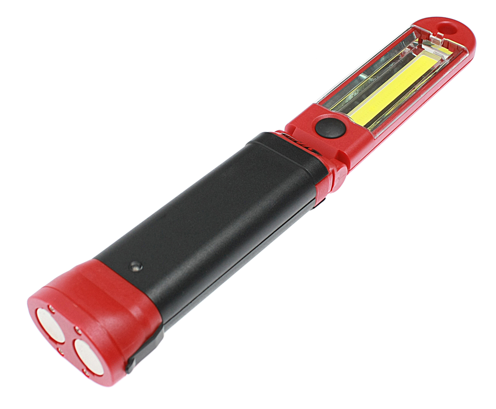 Лампа переносная аккумуляторная с изменяемым углом наклона 45град.,3 светодиода,3Вт JTC