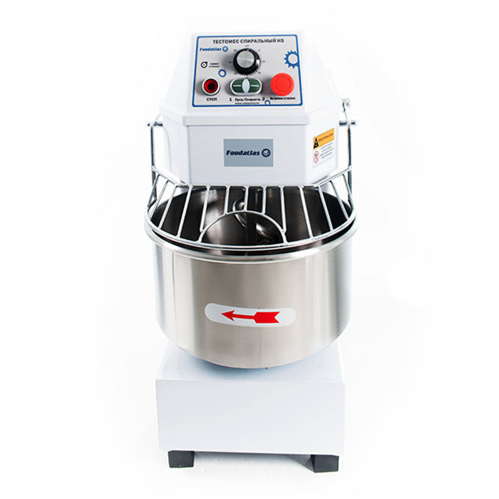 Тестомес спиральный HS-20 Foodatlas Eco 220В