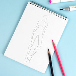 Книжка-раскраска для детей. Серия "Создай образ" арт. 70887 ВЕЧЕРНИЕ ПЛАТЬЯ /145х200 мм, 32 л., блок - офсет 120 г/м², печать в одну краску, обл - мелованный картон 210 г/м², гребень по короткой стороне, гребень по короткой стороне/