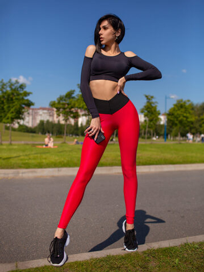 Лосины Bona Fide Corsage Raspberry