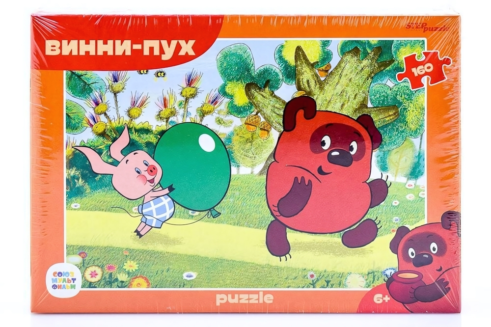 Пазл 160эл. "Винни Пух" (new) (Степ пазл)
