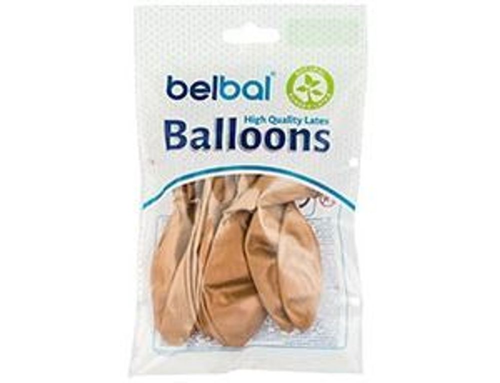 Шар (14"/36 см) Хром Glossy Copper 607   12 штук