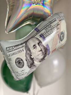 Воздушные шары с приколом для доуга/парня/мужа доллар №3736