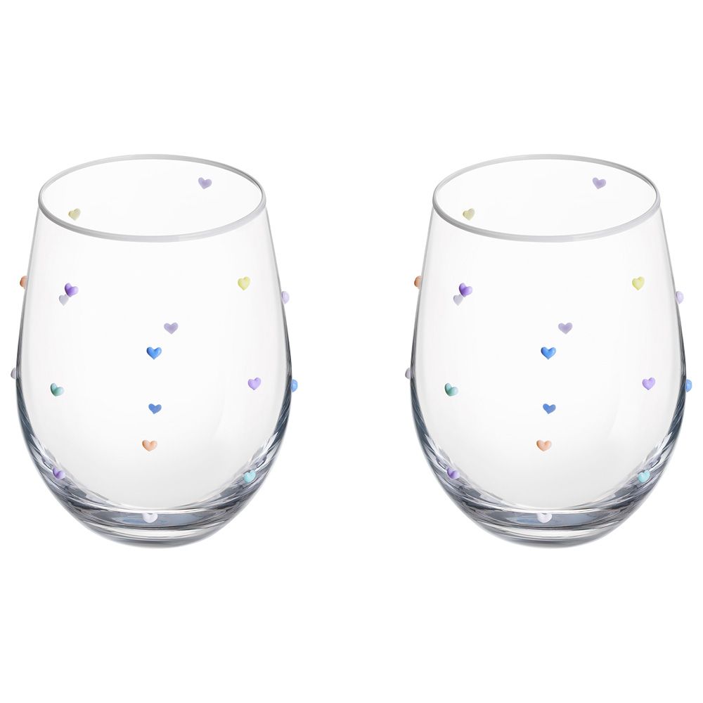 НАБОР СТАКАНОВ "SWEETY COLORS" ИЗ 2 ШТ. 520 МЛ