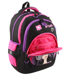 Ранец, спинка эргономичная, 3 отделения, 42*30*20 см, COMFORT Max, Cool girl, КОКОС, 240484