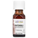 Aura Cacia, чистое эфирное масло, пачули, 15 мл (0,5 жидк. унции)