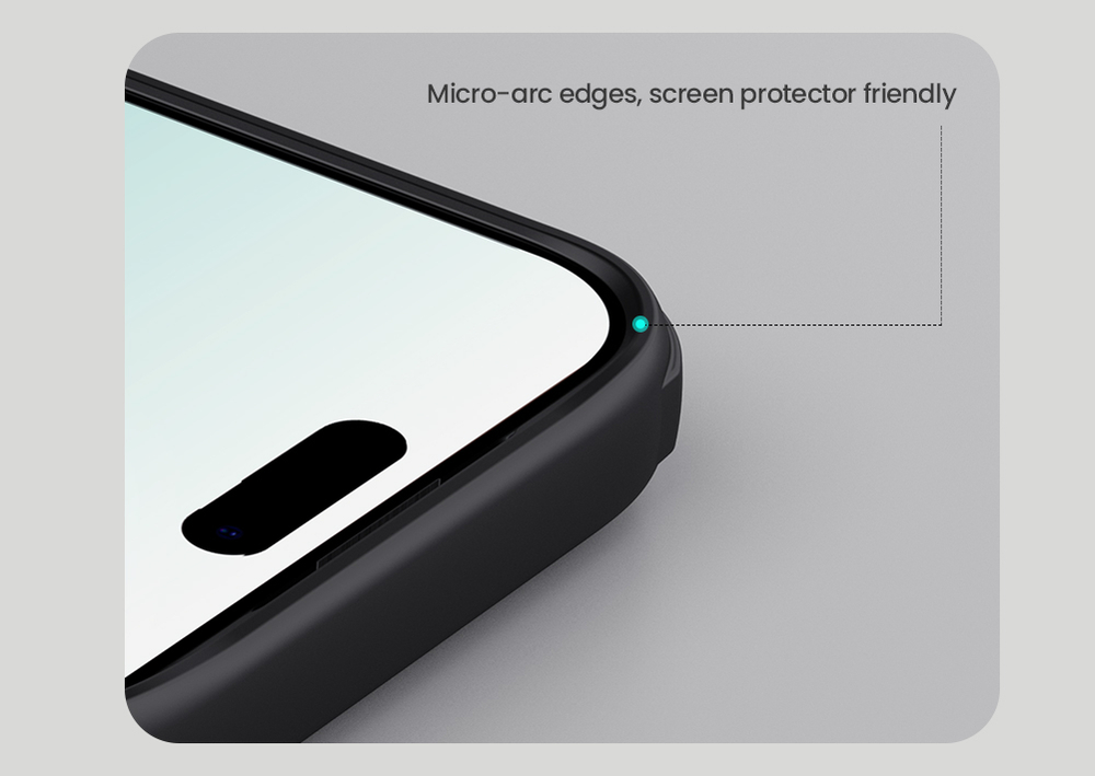 Противоударный чехол тонированный прозрачный для iPhone 17 Pro, серия Super Frosted Shield Pro от Nillkin