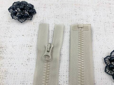 Молнии трактор АРТА-Ф 2076, Латвия, Т6, L 75 см, светло-бежевый