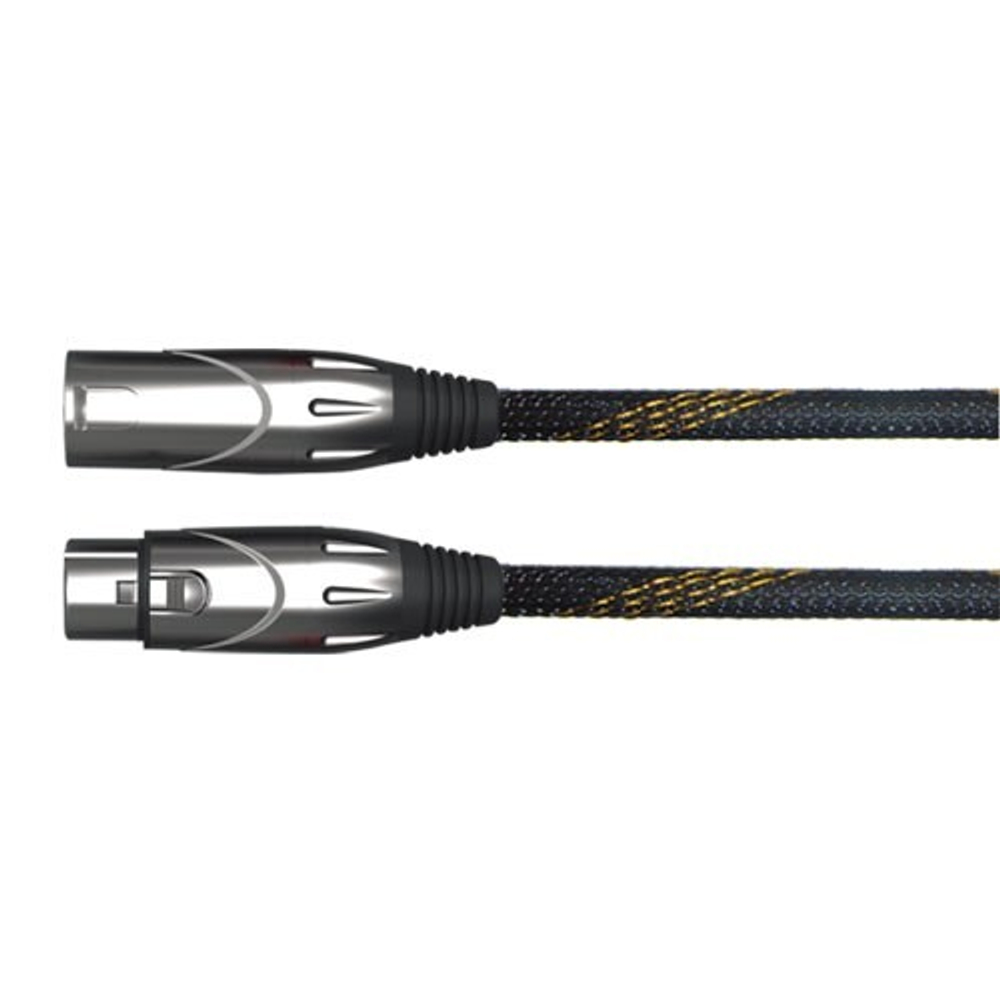 Soundking BXX003B-5 Кабель микрофонный, 5м. Разъемы XLR: CX3M006 и CX3F006. Проводник: 20х0,12 х2. Изоляция: ПВХ. Медное экранирование 64х0,12. Оболочка: ПВХ, полипропиленовая плетеная.