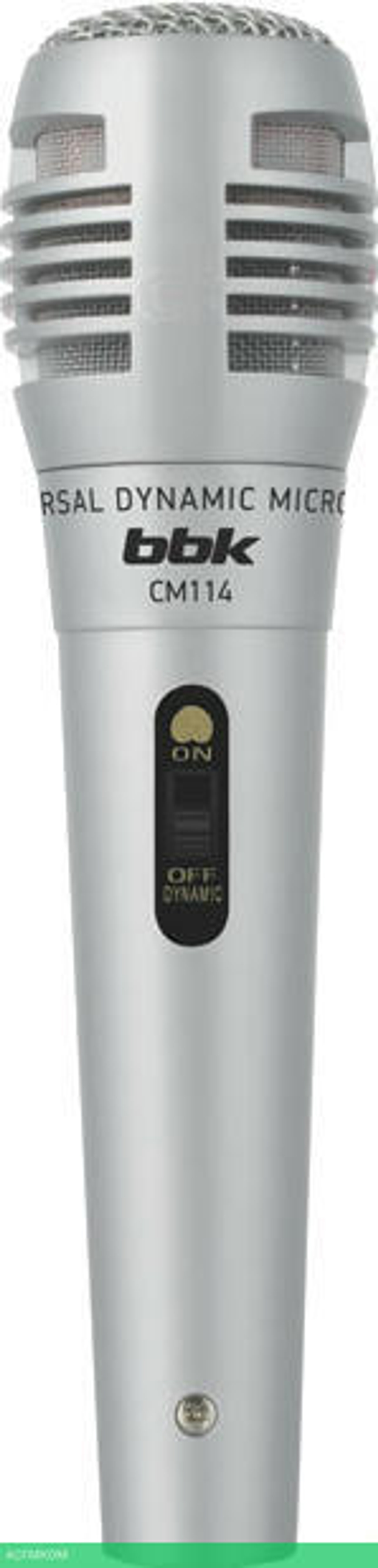 Микрофон BBK CM114 серебристый