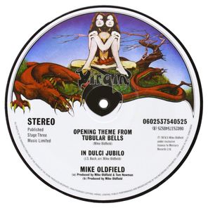 Mike Oldfield / Opening Theme From Tubular Bells, In Dulci Jubilo (Picture Disc)(7" Vinyl Single)