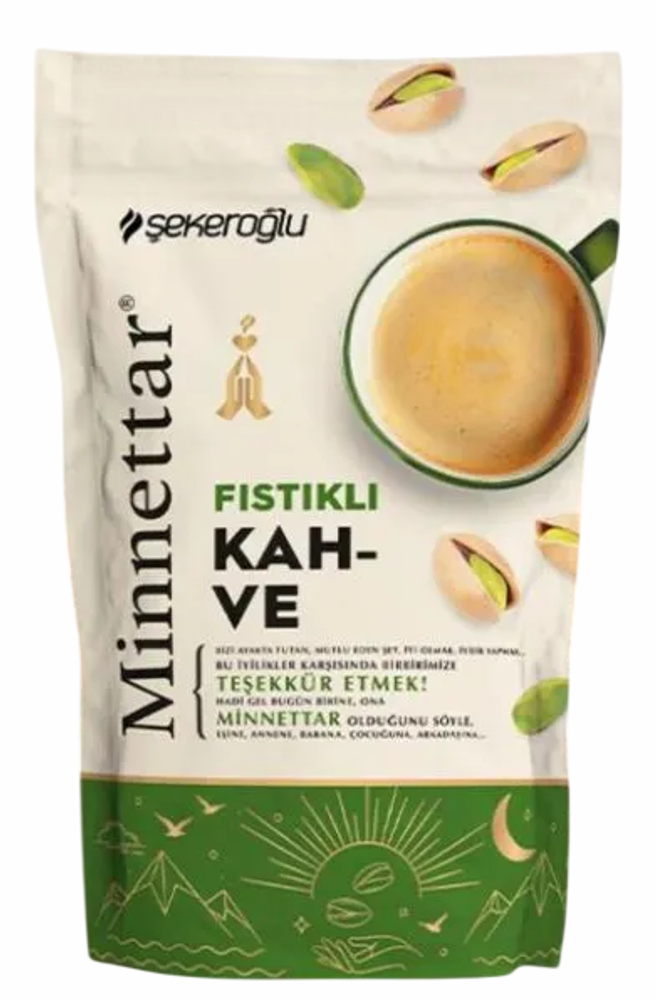 Кофейный напиток Minnettar Фисташка 165 г
