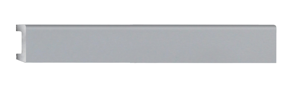 Плинтус напольный Decomaster ECO LINE D234-118 58х16х2400мм