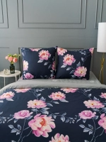 Постельное белье Евро поплин Павлайн Sweet Sleep Романс с 2 нав. 50*70