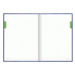 Блокнот БОЛЬШОЙ ФОРМАТ (215х295 мм) А4, 160 л., твердый, клетка, блок 5 цветов, BRAUBERG, "Urban", 111591