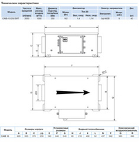 Компактная приточная установка Soler Palau CAIB-10/250 BRT