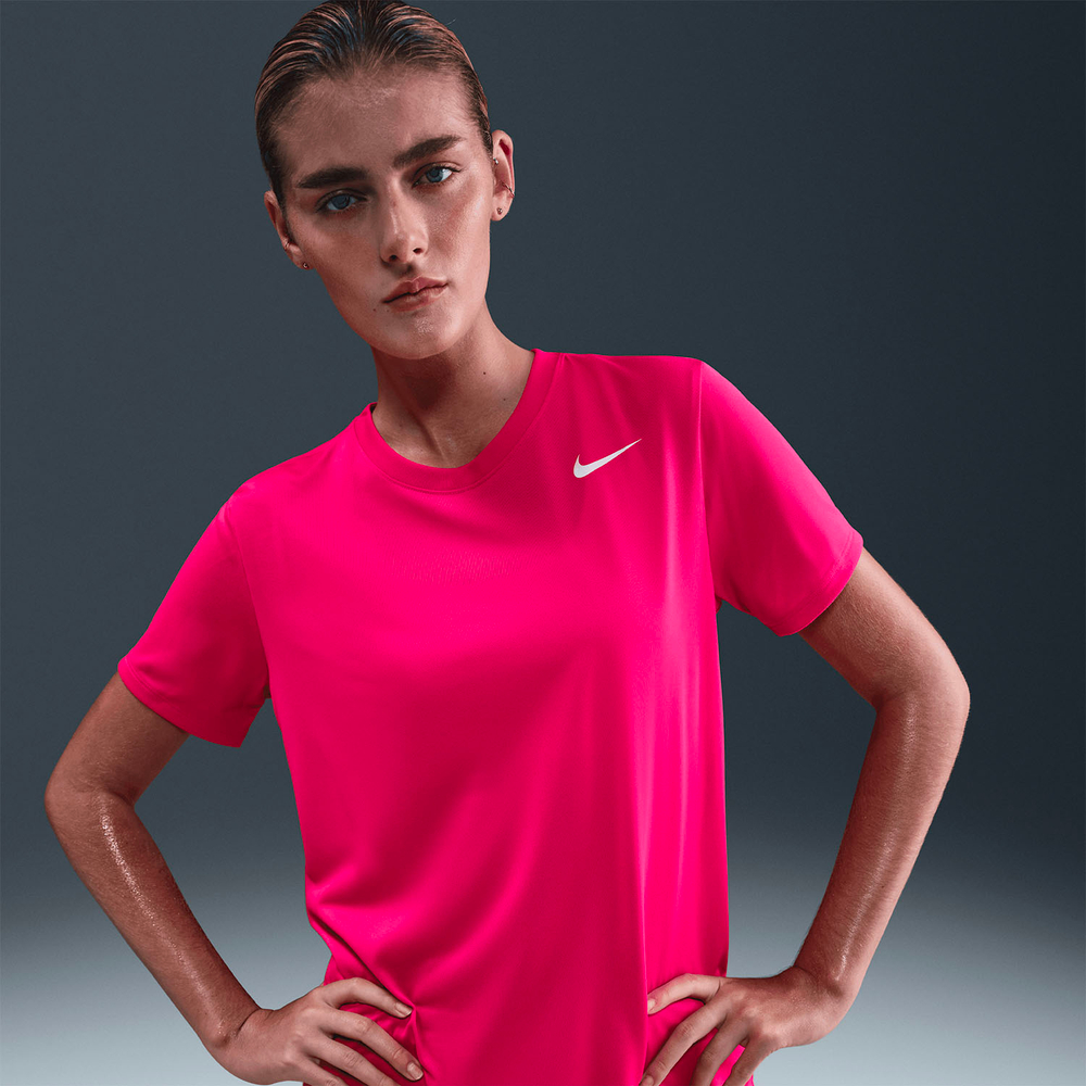 DX0687-666 Футболка тренировочная Nike Dri-fit Rlgd Ss Tee W