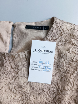 Блузка Lime кружевная 44 размер