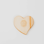 Деревянная менажница "Сердце" из кедра