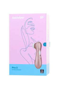 Вакуум-волновой бесконтактный стимулятор клитора Satisfyer PRO 2 NG, силикон, розовый, 16,5 см.