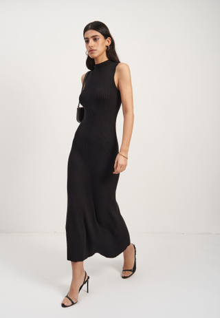 Платье JULIA с клиньями, чёрный