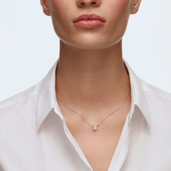 ATTRACT:NECKLACE RND CZWH/RHS 5408442