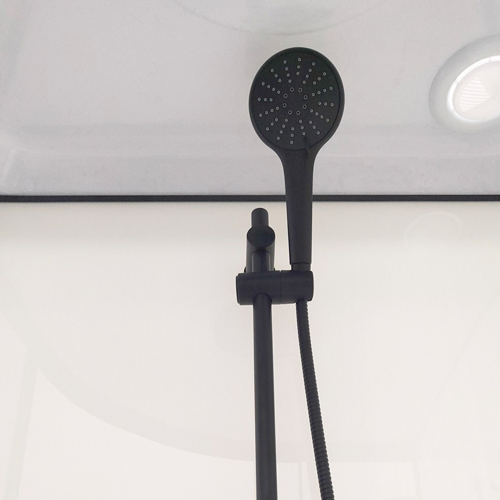 Душевая Кабина Прайм-Блэк-Вельвет 90*90 А