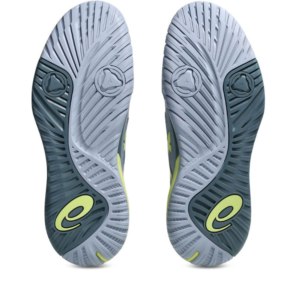 Теннисные кроссовки Asics Gel-Resolution X - grey blue/pistachio