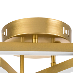 739013 Люстра PALLA 40W LED 1404LM ЗОЛОТО 3000-6000K