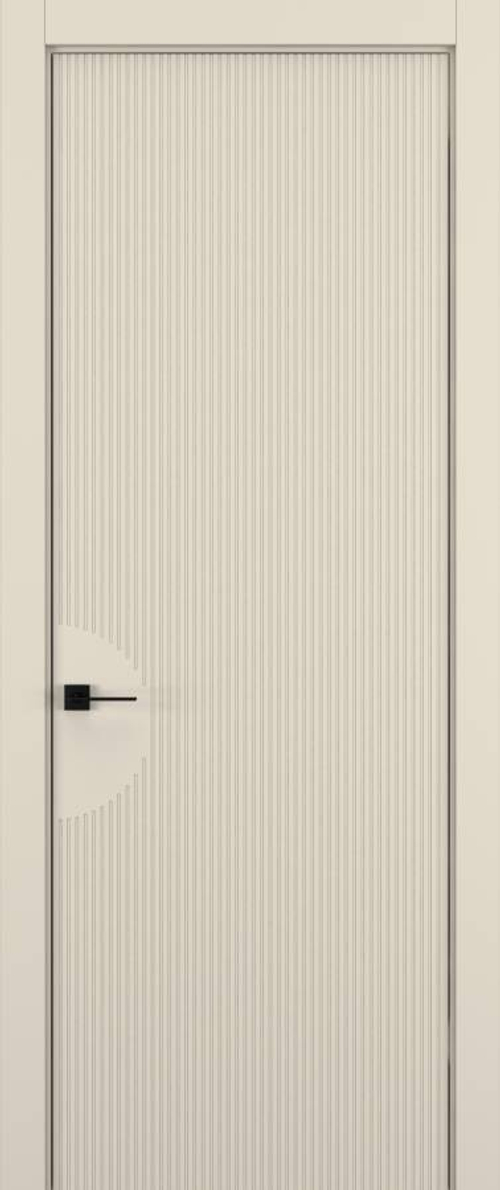 Дверь 6 VERTICAL Матовый Марципан