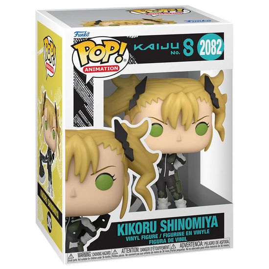 Фигурка Funko POP! Animation Kaiju No. 8 Kikoru Shinomiya (2082) 86767 / Фигурка Фанко ПОП! по мотивам аниме "Кайдзю №8", Кикору Синомия