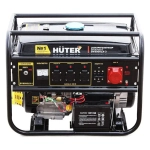 HUTER DY8000LX-3 бензиновый генератор 64/1/28