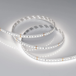 Светодиодная лента RT-A144-10mm 24V White6000 (7.7 W/m, IP20, 2835, 5m) (Arlight, высок.эфф.200 лм/Вт) 038783