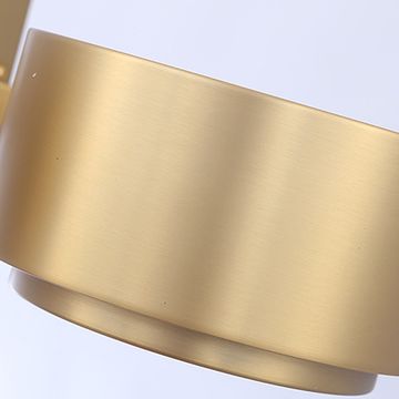 Металлическая минималистская люстра COSMIC