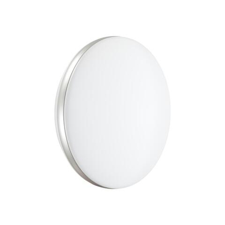 7625/DLN PALE SN 216 Светильник пластик/белый/серебристый LED 48Вт 3000/4000/6000К D400 IP43 CCT RINGO