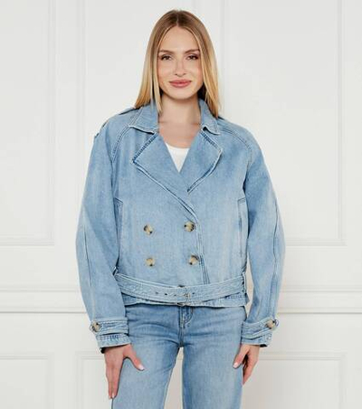 Джинсовая куртка C_DNM BOSS ORANGE - голубой(50539077)