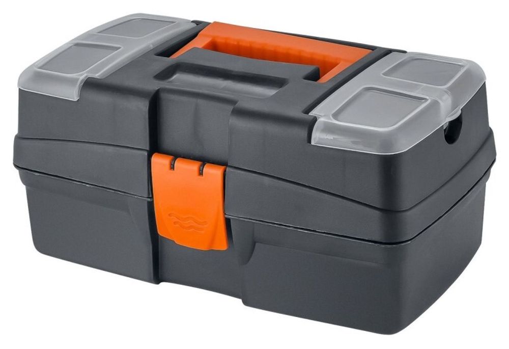 Ящик для инструментов 290х170х132 мм с органайзером и вставкой (LECAR)