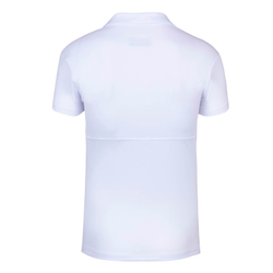 Футболка для девочки теннисная Babolat Play Polo Girl - white